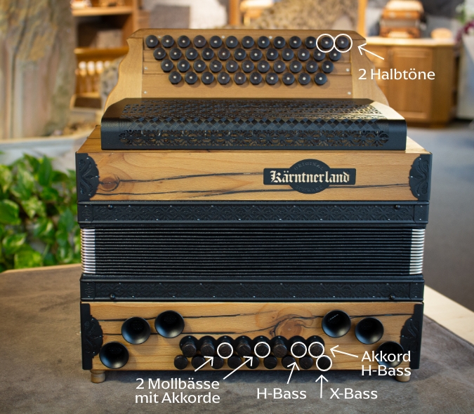 Kärntnerland Harmonika Profi-Paket