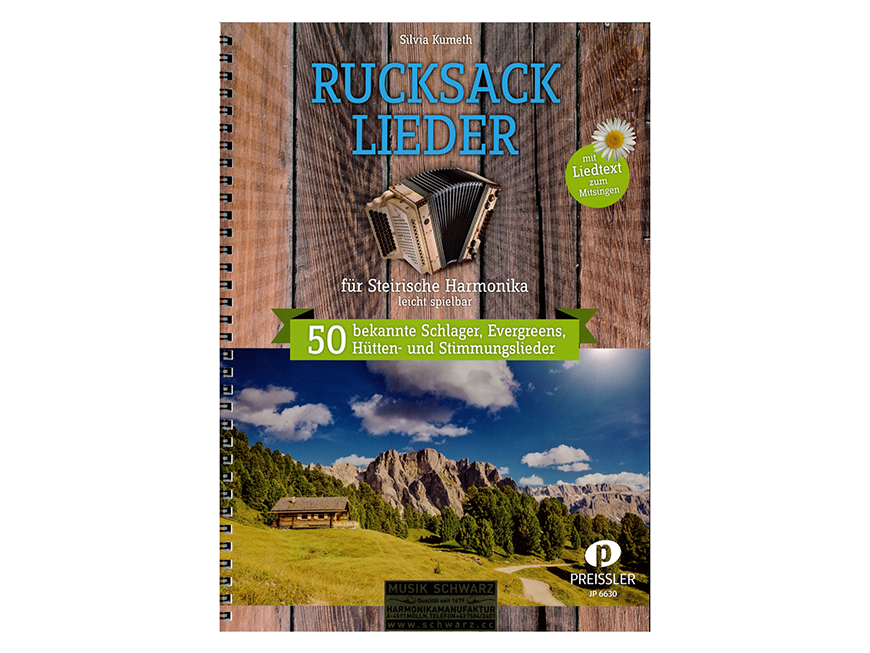 Rucksack-Lieder für Steirische Harmonika