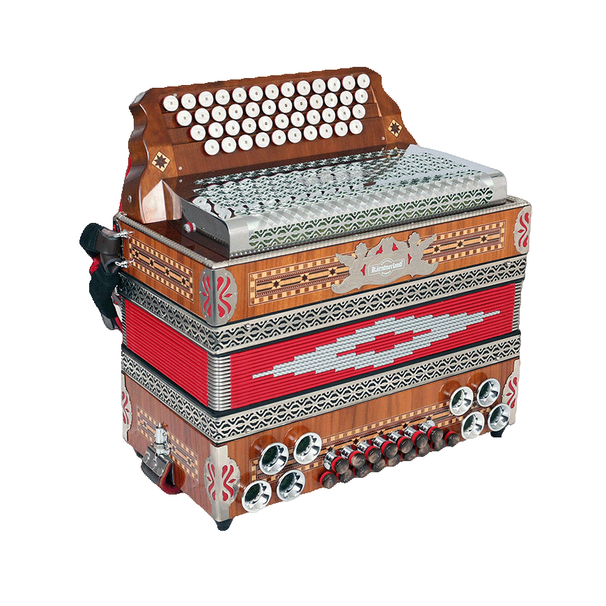 Steirische Harmonika Modell Meister-Klassik 4 G/C/F/B