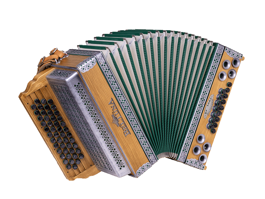 Steirische Harmonika Beltuna Modell Alpstar IV D de Luxe B/ES/AS/DES