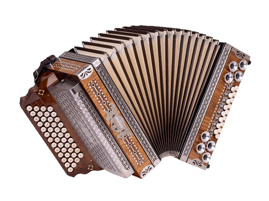 Steirische Harmonika Kärntnerland Modell Meister-Klassik 4 G/C/F/B