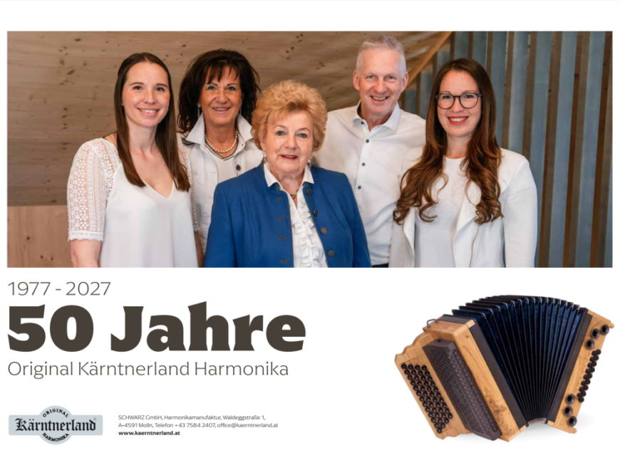 Kärntnerland Harmonika Kalender 2027